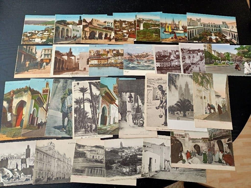 65 oude ZK Marokko, Verzamelen, Postkaarten | Buitenland, Ophalen of Verzenden