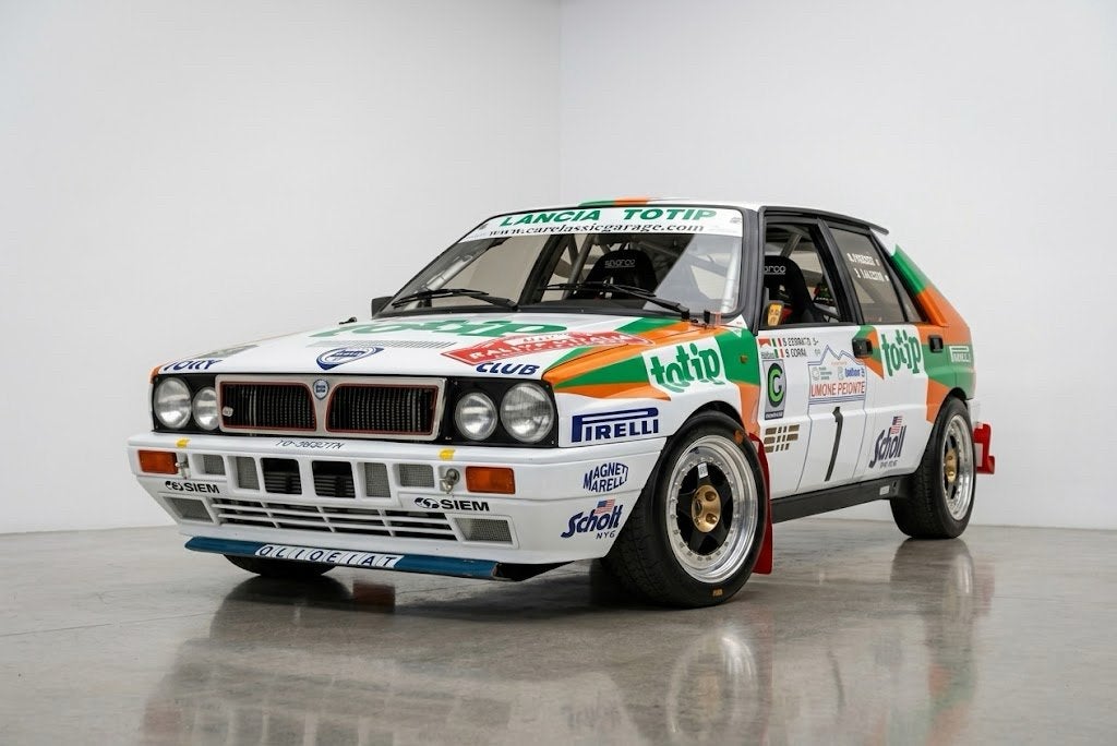Lancia Delta Integrale Groep A, Auto's, Geel, Handgeschakeld, Vierwielaandrijving, Particulier
