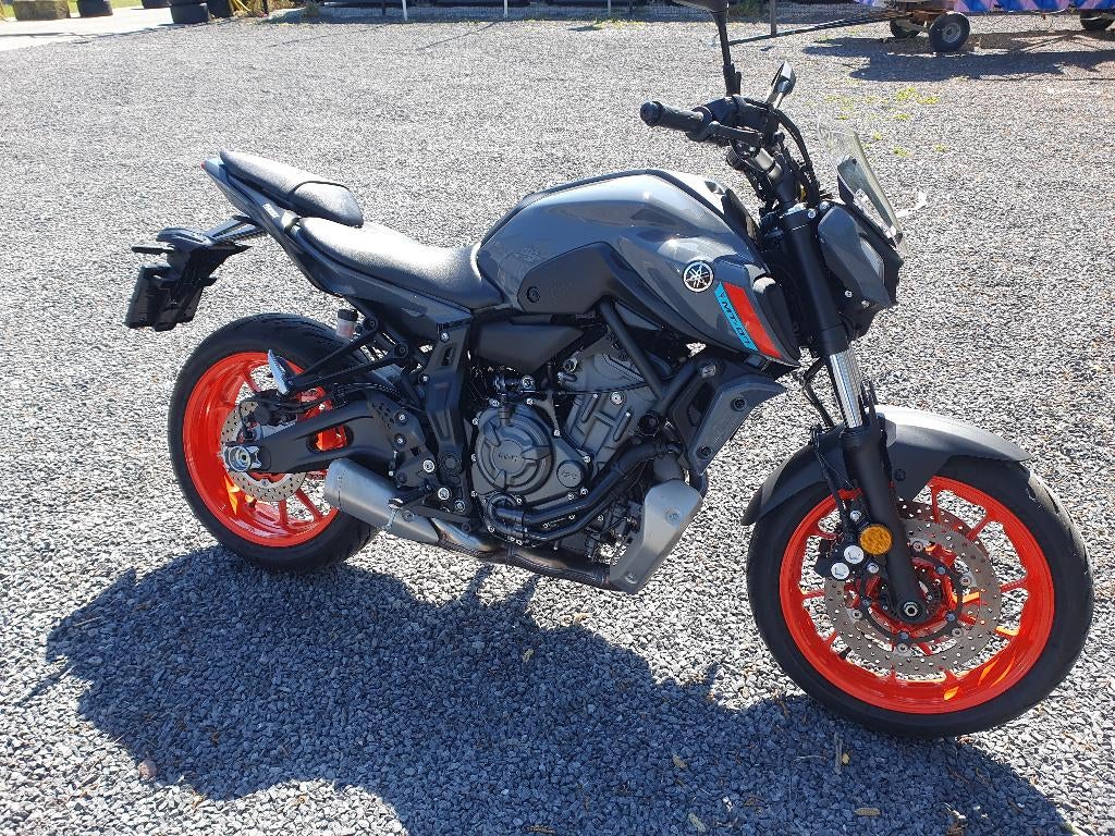 YAMAHA MT07 Storm  fluo A1 rijbewijs, 700 cc, Occasion, Particulier, Meer dan 35 kW