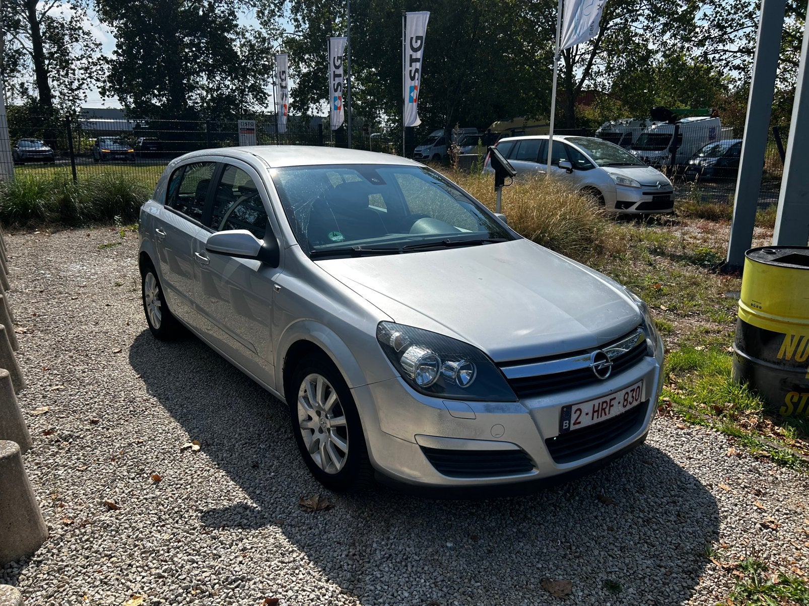 Opel astra benzine gekeurd voor verkoop, Auto's, Voorwielaandrijving, Testrit aan huis, Stof, Zwart