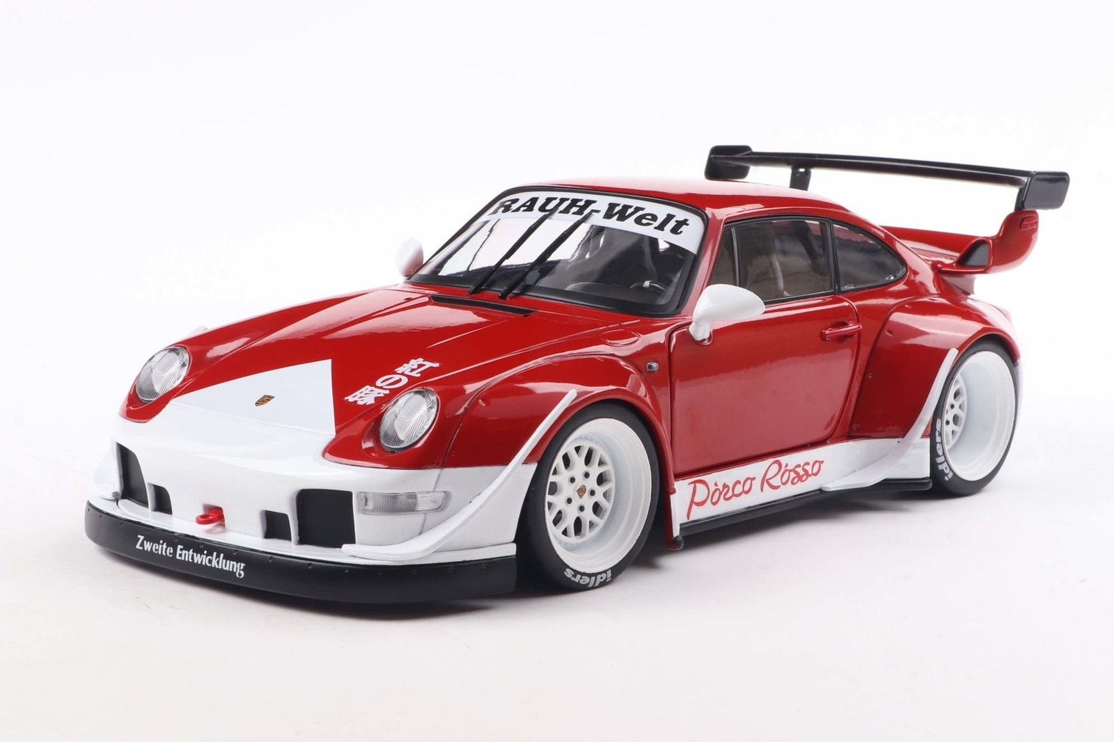 Diecast 1/18 Porsche 911 RWB in de doos, Hobby en Vrije tijd, Ophalen of Verzenden, Nieuw