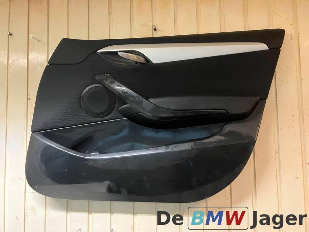 Deurpaneel Rechtsvoor zwart leer BMW X1 E84 51417320184, Auto-onderdelen, Gebruikt, Ophalen of Verzenden, BMW, BMW