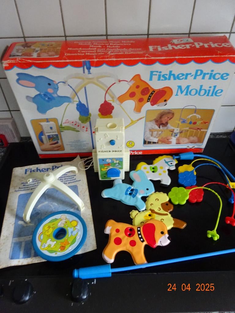fisher price, leuke muziekmobile VINTAGE*, Kinderen en Baby's, Speelgoed | Fisher-Price, Ophalen of Verzenden