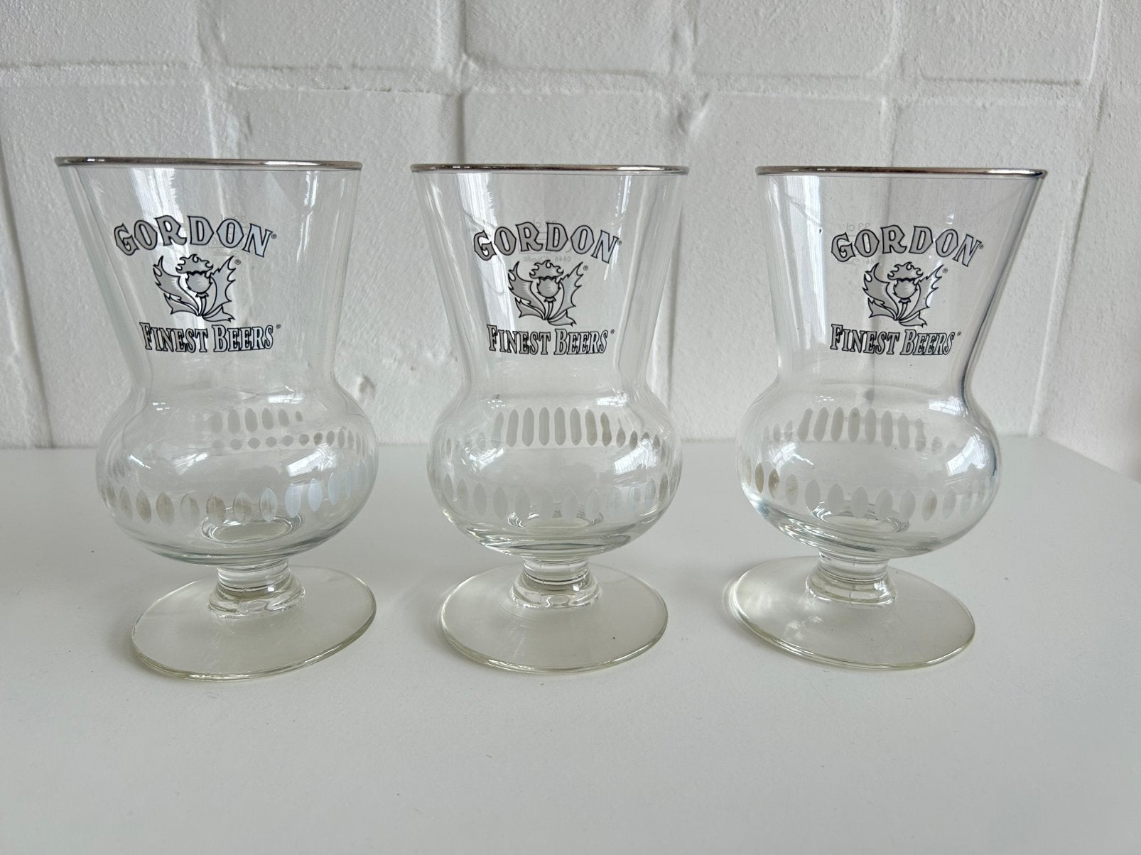 3 verres à scotch Gordon, Collections, Enlèvement ou Envoi, Comme neuf