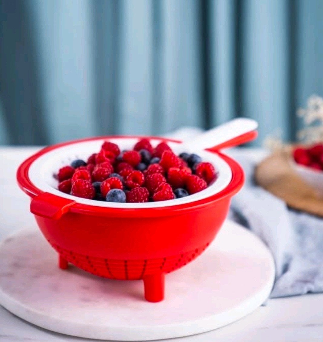Passoire double Tupperware, Maison & Meubles, Cuisine| Tupperware, Enlèvement ou Envoi, Neuf