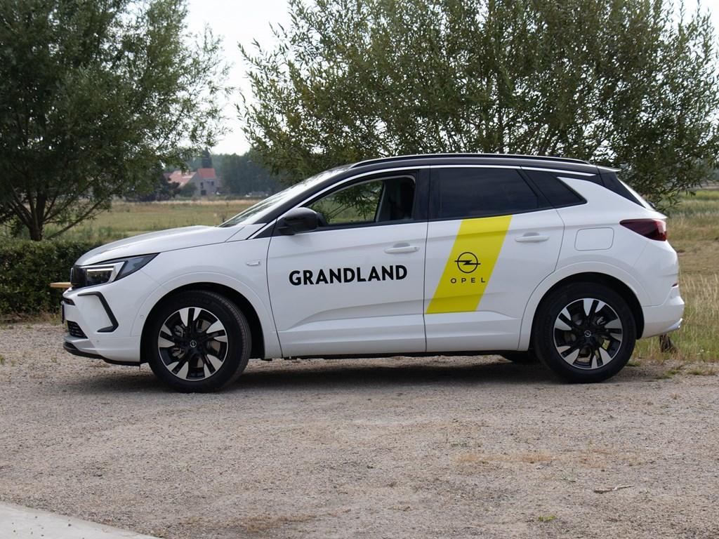 Opel Grandland Hybride* BusinessElegance*Hybride*Alcantara*, Auto's, Opel, Automaat, Zwart, Wit, 5 zetels