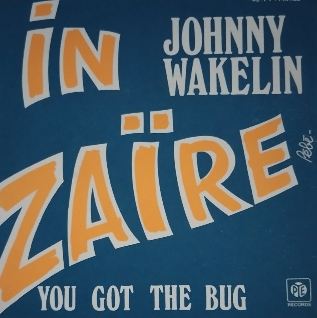 Johnny Wakelin - In Zaïre, Cd's en Dvd's, Fotohoes, 7 inch, Ophalen of Verzenden, Zo goed als nieuw