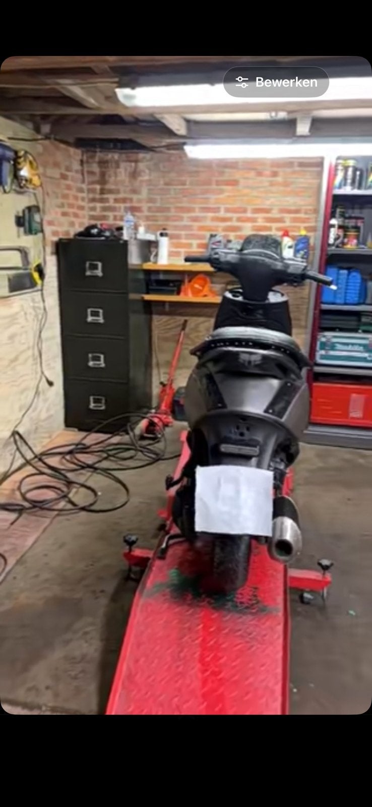 Hefbrug motor/scooter, Autos : Divers, Enlèvement, Comme neuf
