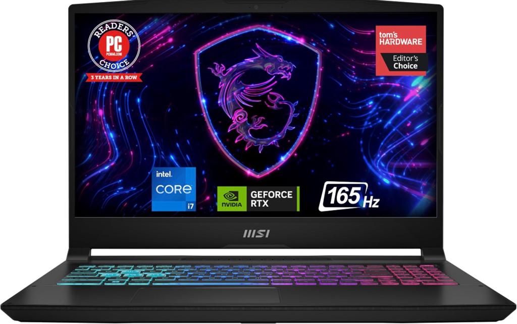 MSI Katana 15 Gaming Laptop i7 13th Gen RTX 4070 165Hz, Informatique & Logiciels, Reconditionné, 4 Ghz ou plus, Enlèvement, Gaming