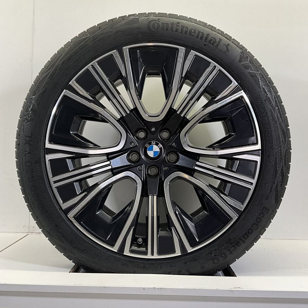 NIEUW BMW 7 SERIE G70 I7 X3 G45 BREEDSET VELGEN + ZOMERBANDE, Neuf, Pneus et Jantes, 255 mm, Véhicule de tourisme