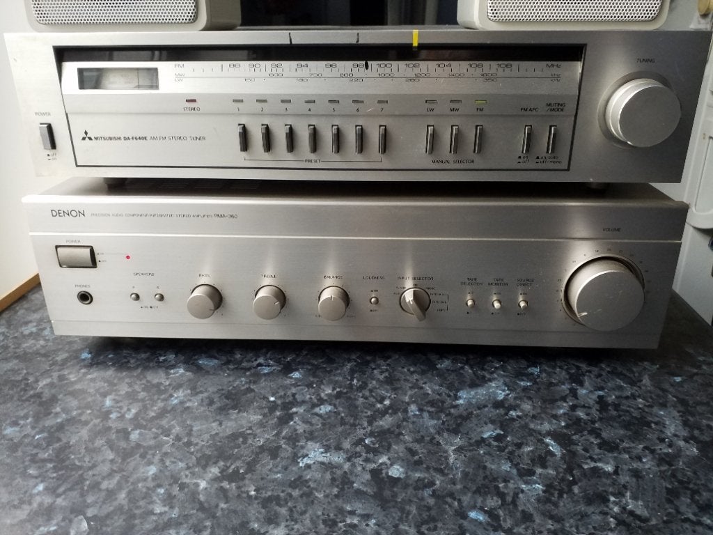 Denon PMA 360 , 2 x 60W , perfekte klank , zeer goede staat, Denon, 60 à 120 watts, Comme neuf, Enlèvement