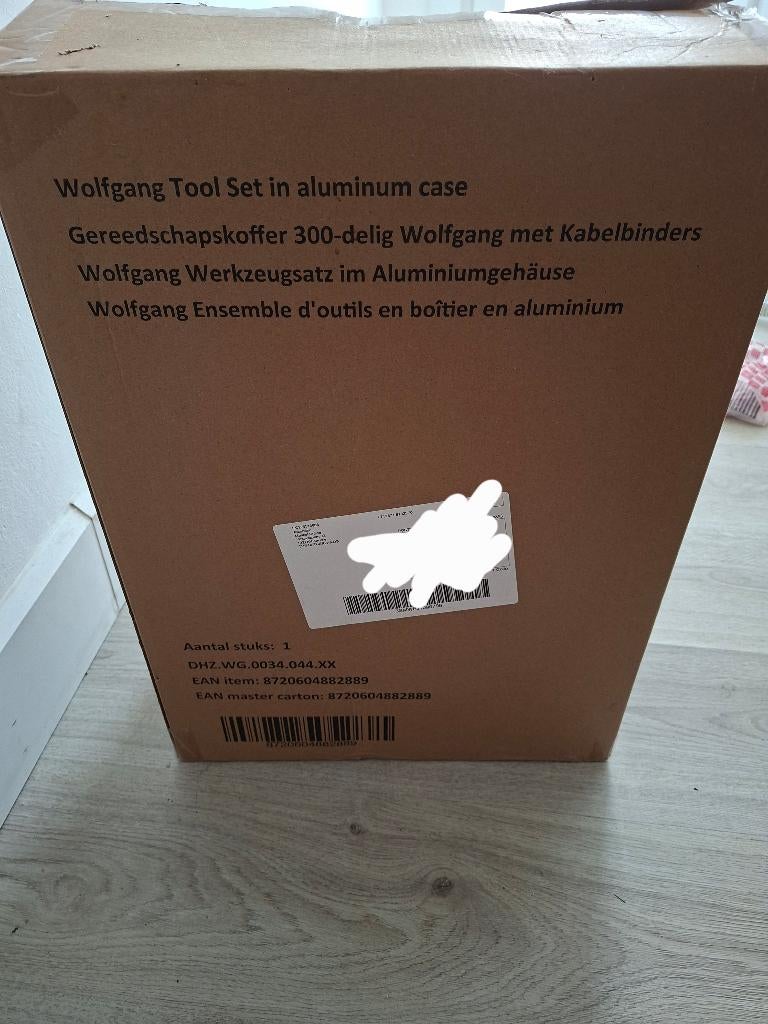 Nieuwstaat 300 delig wolfgang, Doe-het-zelf en Bouw, Gereedschap | Handgereedschap, Ophalen, Nieuw