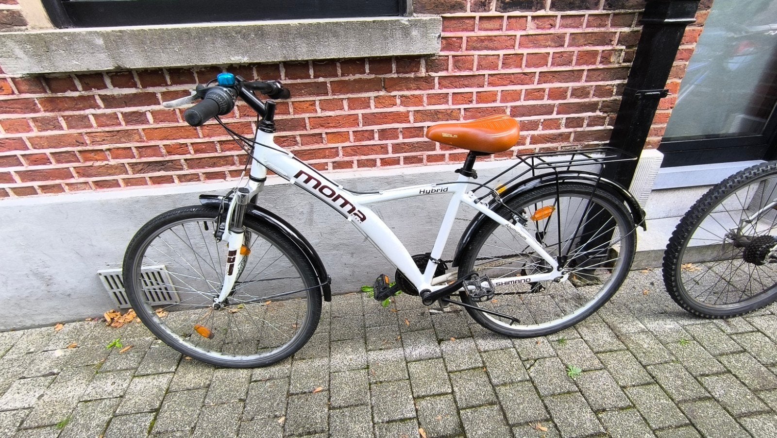 Moma kinderfiets 26 inch (shimano), Fietsen en Brommers, Gebruikt, Velgrem, Versnellingen, Moma