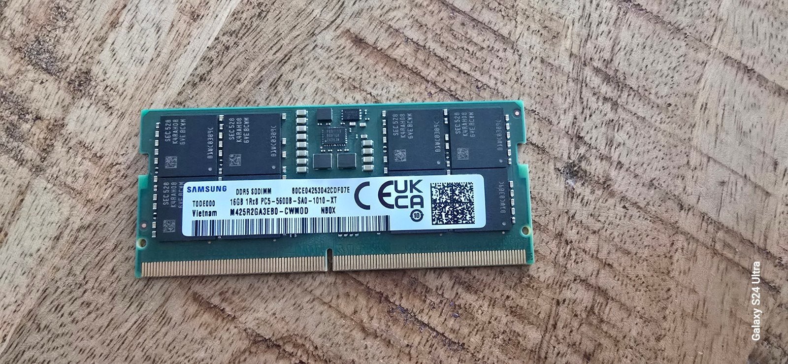 ​Samsung 16GB DDR5 SODIMM Laptop RAM - 5600MHz (Nieuwstaat), Computers en Software, RAM geheugen, Nieuw, Ophalen of Verzenden