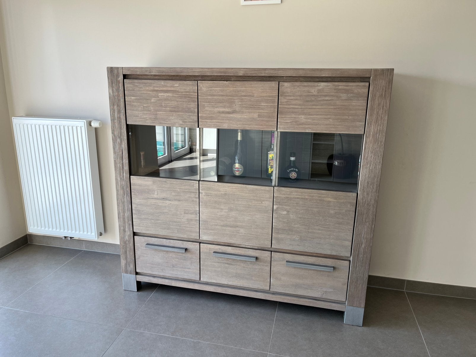 Mooie kast merk H&H te koop, Ophalen, Gebruikt, 100 tot 150 cm, 100 tot 150 cm
