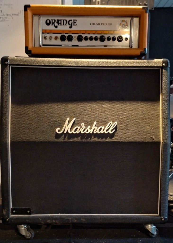 Stack Guitare Tête Orange + Cab Marshall, Musique & Instruments, Amplis | Basse & Guitare, Enlèvement, Utilisé, Guitare, 100 watts ou plus