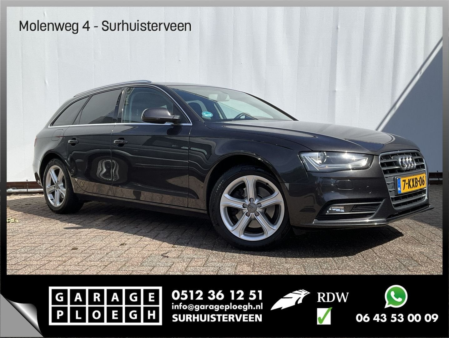 Audi A4 Avant 1.8 TFSI Business Edition automatique attache, Argent ou Gris, Achat, 139 g/km, Entreprise