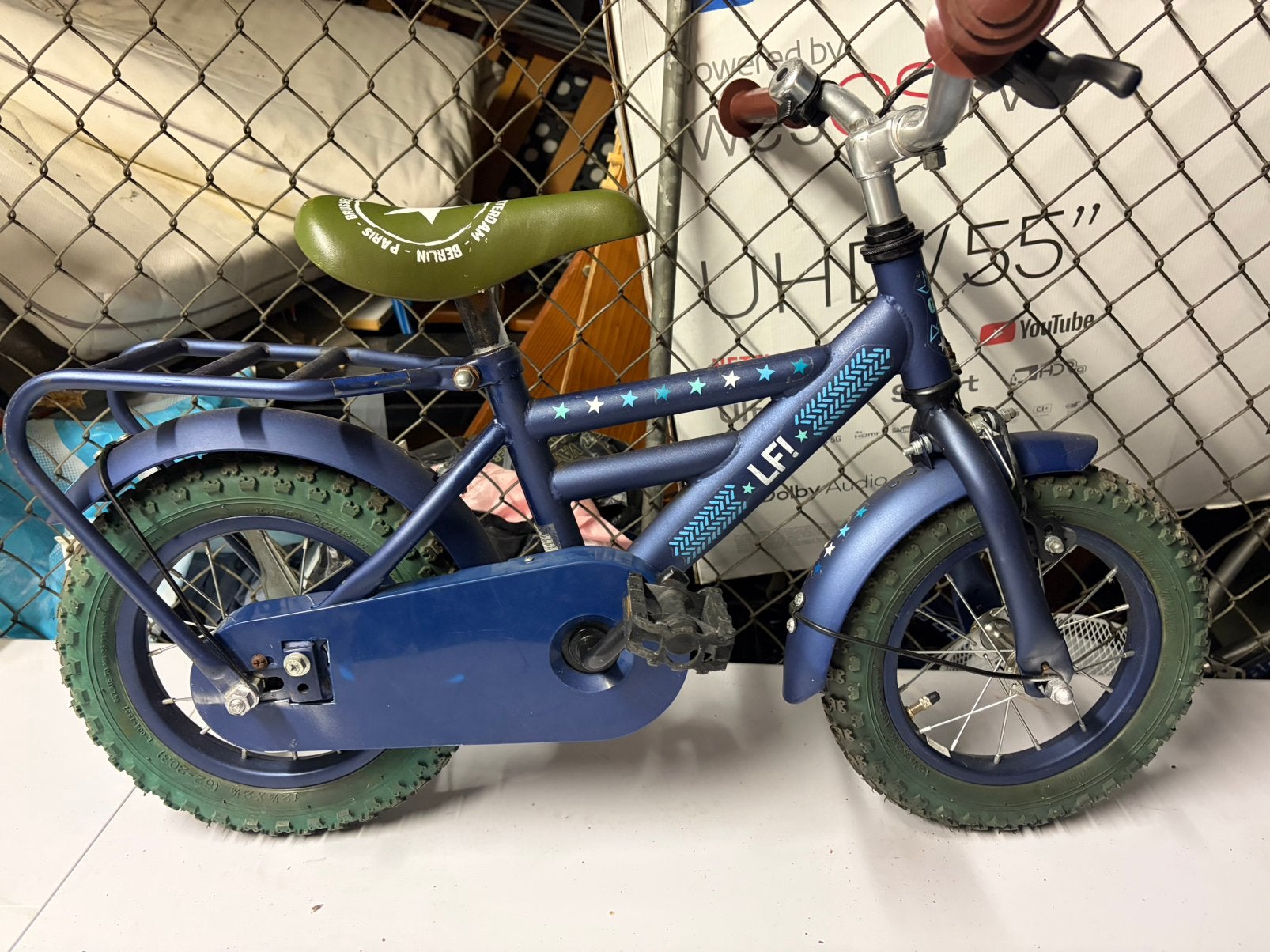 12 inch jongen fiets, Ophalen, Zo goed als nieuw