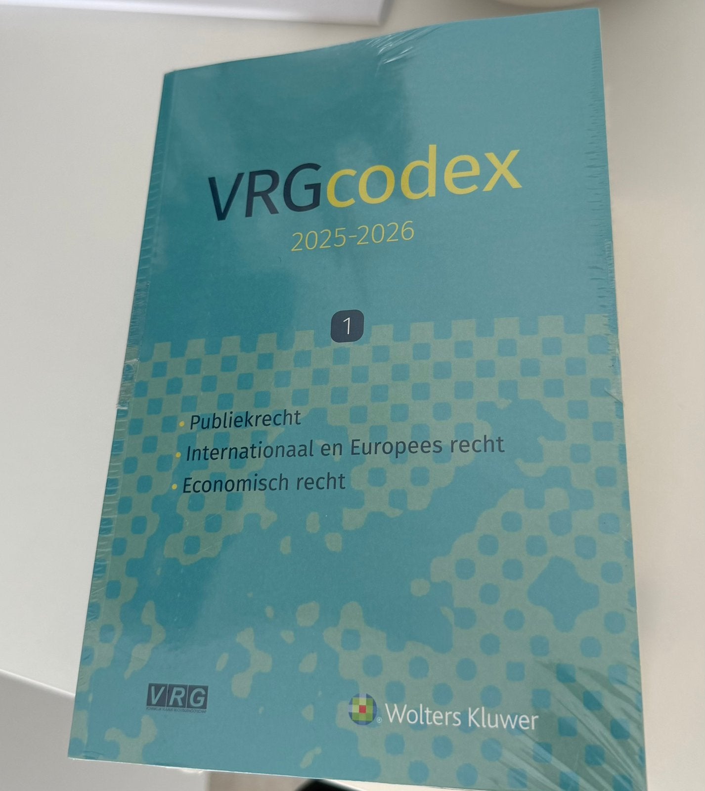 VRG codex 2025-2026 nog in de verpakking, Boeken, Studieboeken en Cursussen, Ophalen of Verzenden, Nieuw
