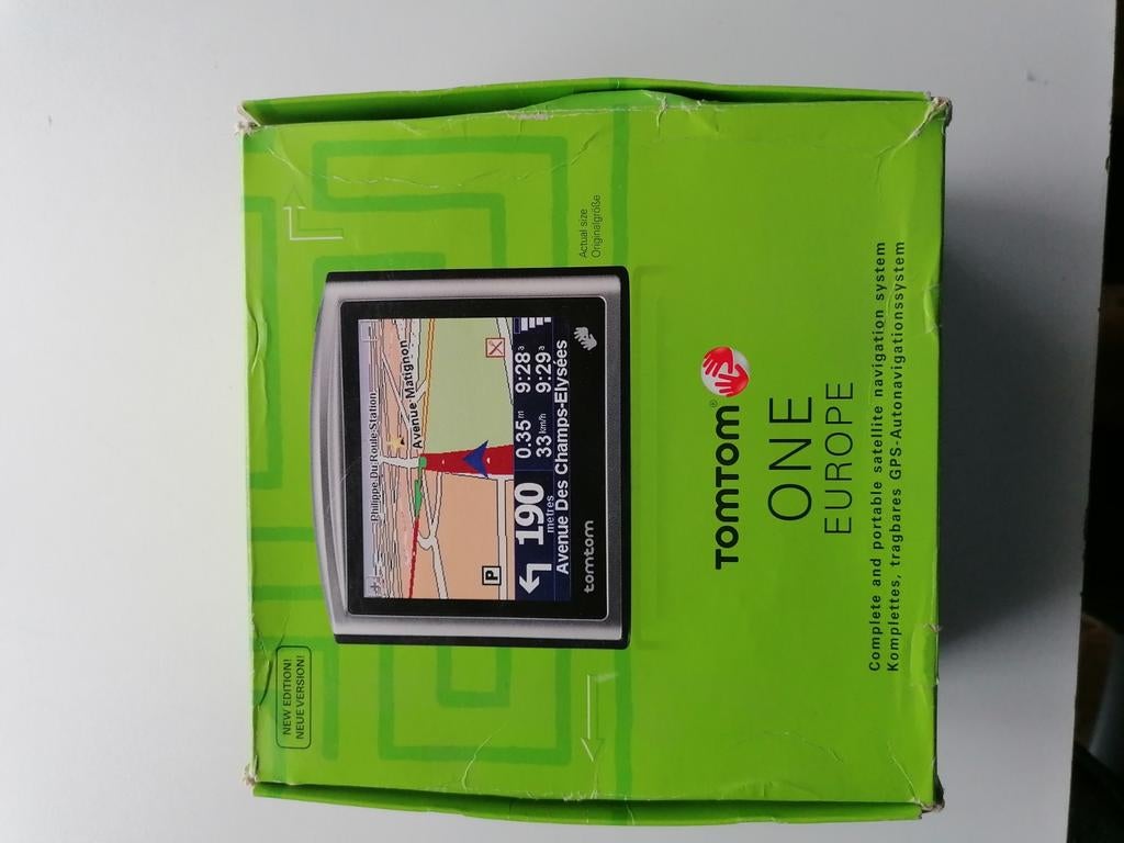 TomTom one Europese GPS, Enlèvement