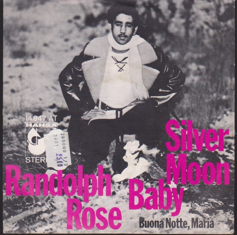 RANDOLPH ROSE/SILVER MOON BABY, CD & DVD, 7 inch, Enlèvement, Schlager, Comme neuf