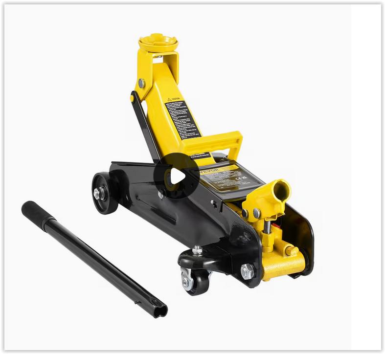 VEVOR 2 ton laag profiel, heavy-duty hydraulische pompkrik, Autos : Divers, Prises, Enlèvement ou Envoi, Neuf, Hydraulique, Cric de garage