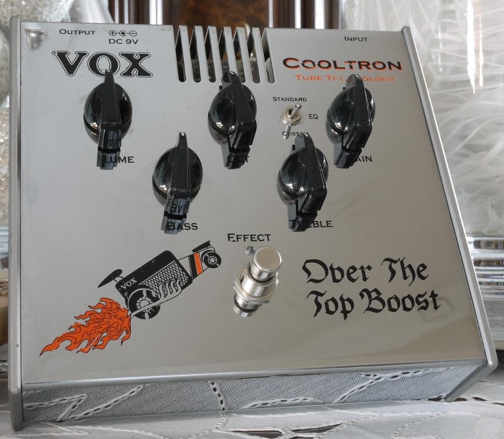 Vox Cooltron  Over The Top Boost, Muziek en Instrumenten, Effecten, Ophalen, Gebruikt, Distortion, Overdrive of Fuzz