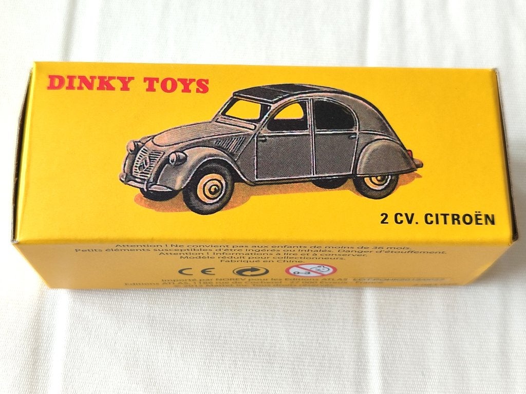 Lege doos _ Dinky Atlas _ Citroën 2 CV _ ref. 535/24T, Ophalen of Verzenden, Zo goed als nieuw, Overige typen, Dinky Toys