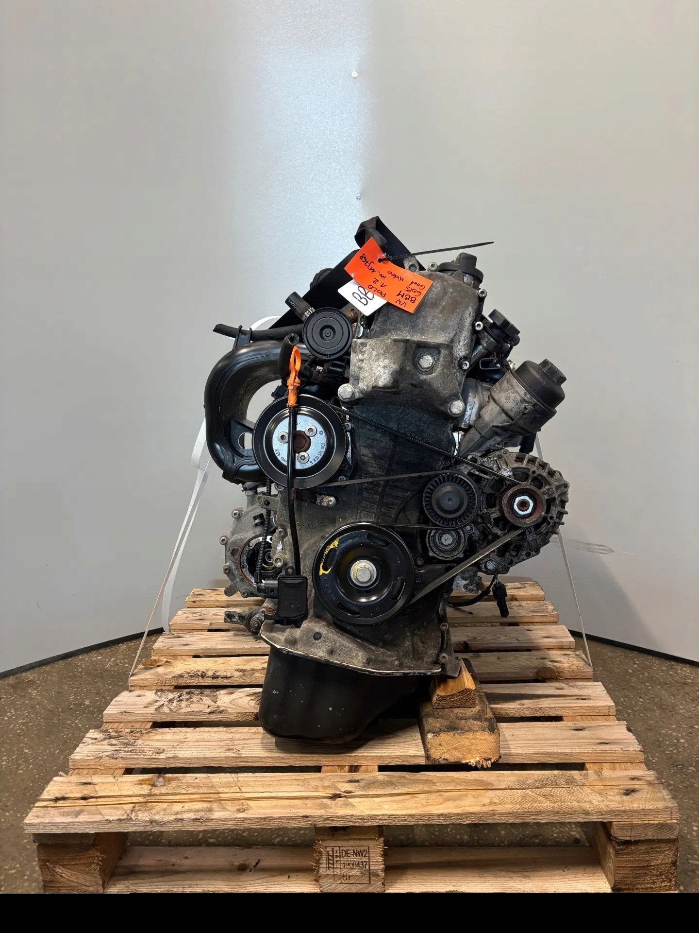 Moteur BBM Complet POLO FABIA SKODA IBIZA VW SEAT, Envoi, Utilisé, Skoda