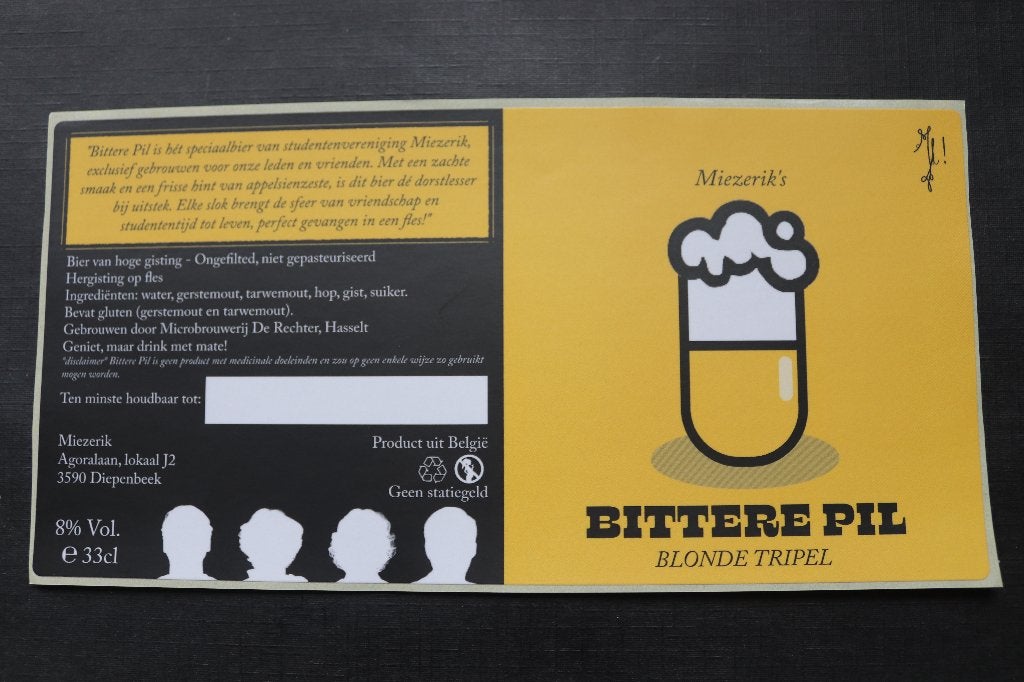 bier etiket, Enlèvement ou Envoi, Neuf, Autres types, Autres marques