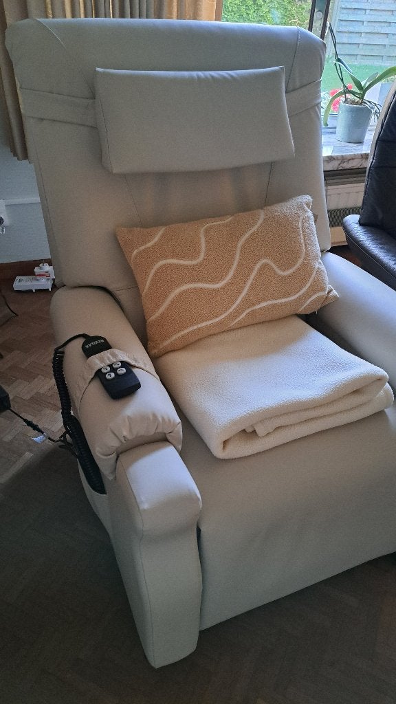 relaxfauteuil met opstaphulp, 5 maanden oud!, Neuf, Moins de 75 cm, Moins de 150 cm, Une personne