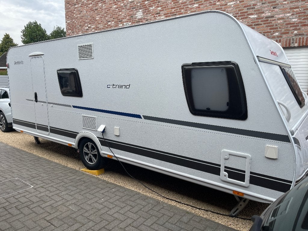 Caravan Dethleffs C Trend 565 FMK – 2016 - 6 slaapplaatsen, Caravans en Kamperen, Caravans, Frans bed, Rondzit, Particulier, Ringverwarming