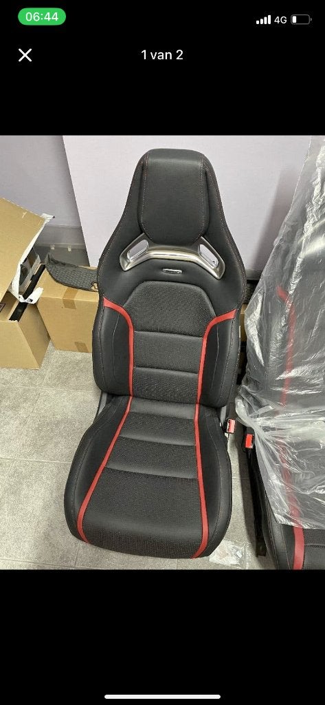 AMG Performance Seats Mercedes, Auto-onderdelen, Ophalen, Gebruikt, Mercedes-Benz