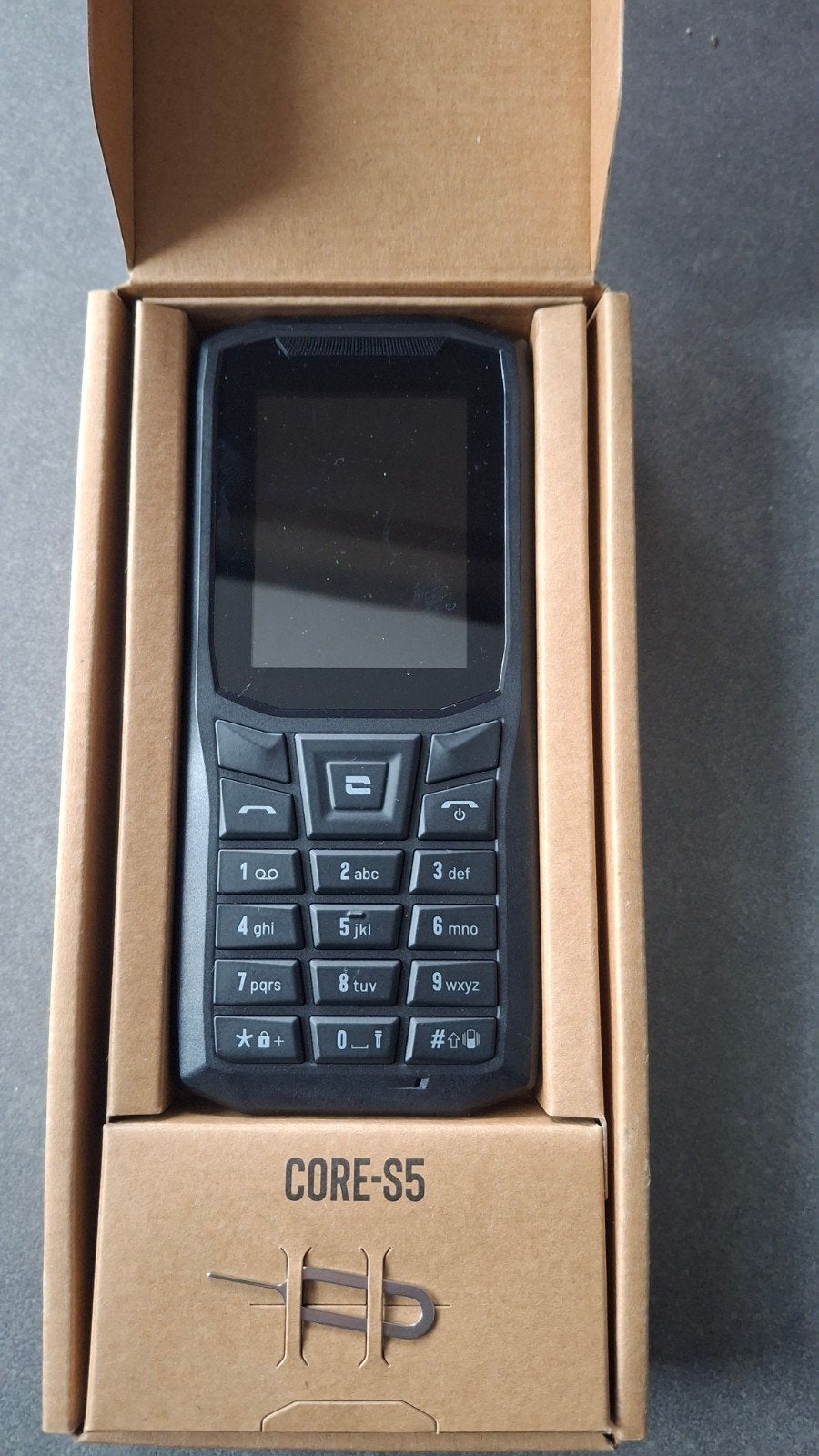 Crosscall Core-S5, Télécoms, Envoi, Moins de 3 mégapixels, Noir