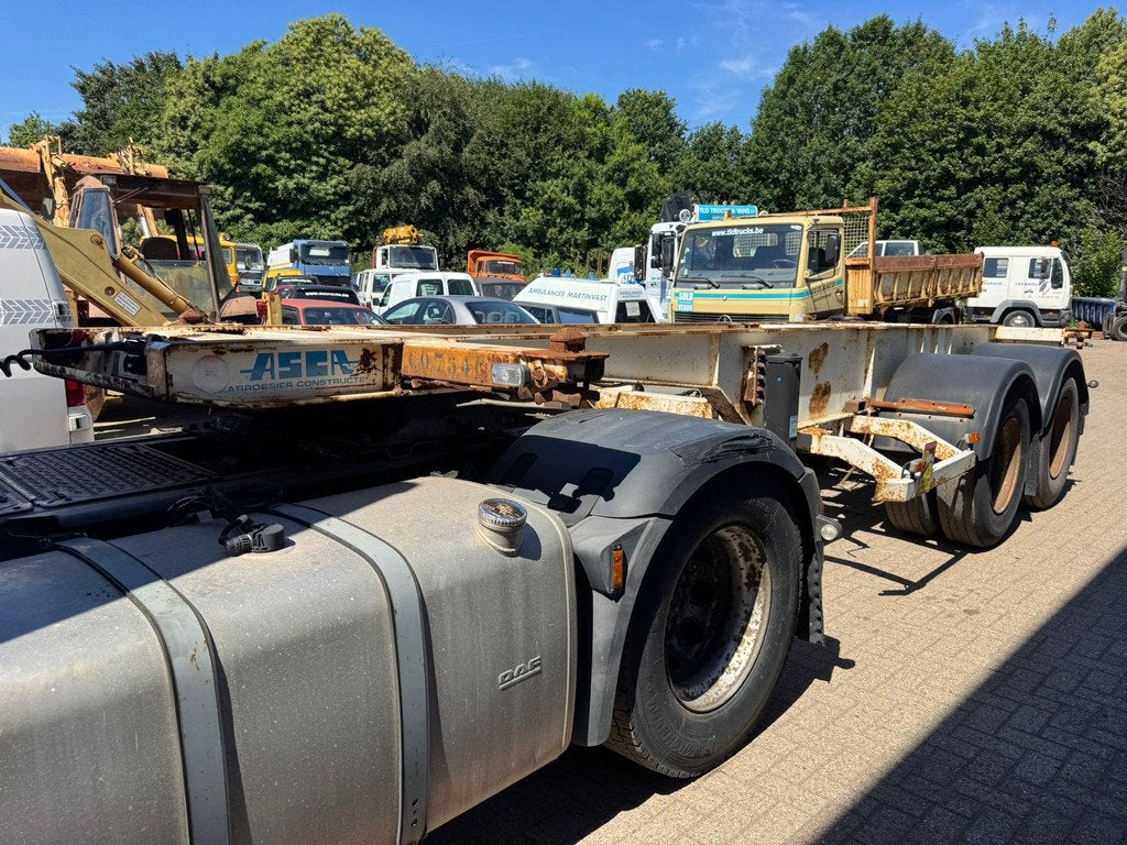 ASCA *20"CONTAINER CHASSIS-FULL STEEL* (bj 1996), Autos, Achat, Entreprise, Autres carburants, Remorques et Semi-remorques