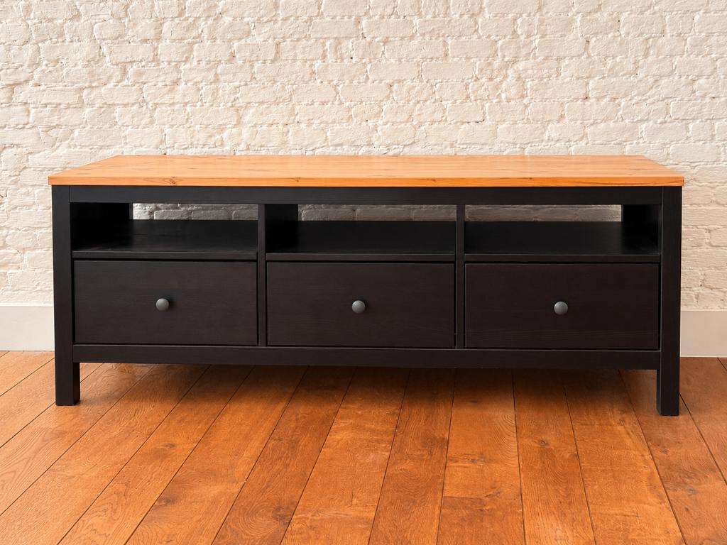 Tv meubel, Huis en Inrichting, Kasten |Televisiemeubels, Ophalen, Overige materialen, 100 tot 150 cm, Zo goed als nieuw