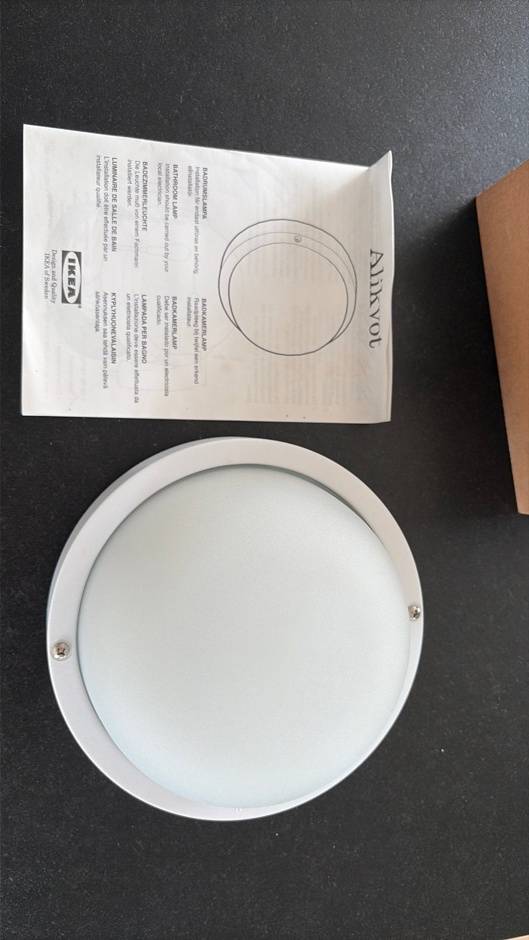Lampe Ikea Alikvot, Maison & Meubles, Neuf, Enlèvement ou Envoi, Applique murale, IKEA