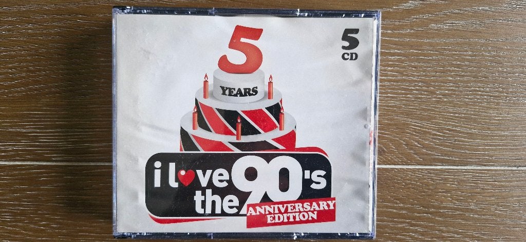 I Love The 90'S (5 Years anniversary edition), Ophalen of Verzenden, Zo goed als nieuw, Dance, Boxset