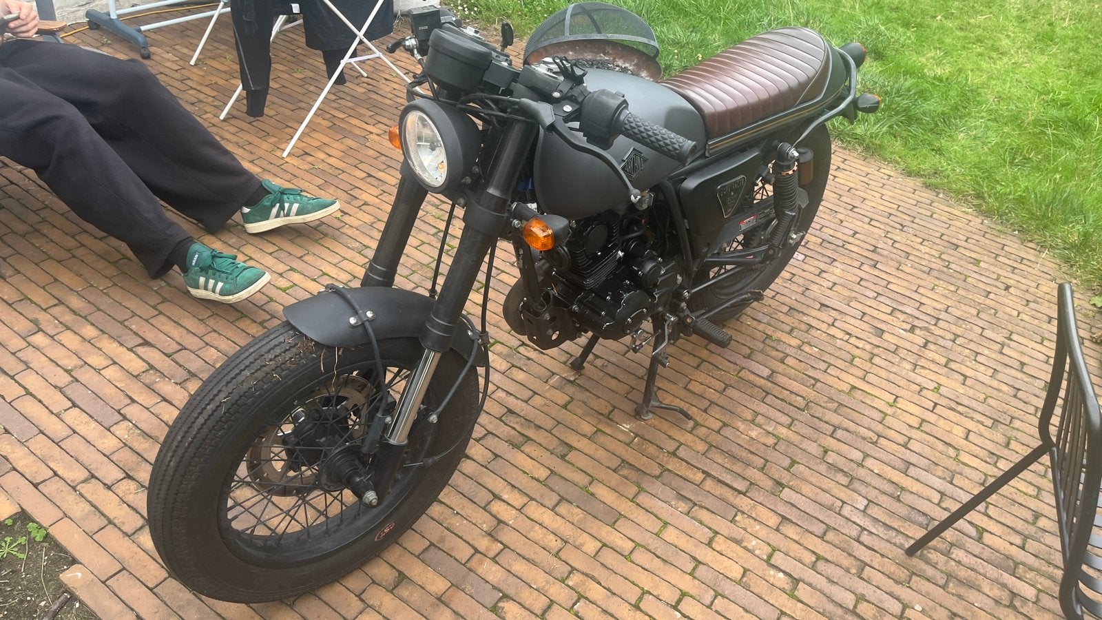 Archive scrambler 2019 (rijd niet), Enlèvement, Utilisé, Autres types, Frein à disque