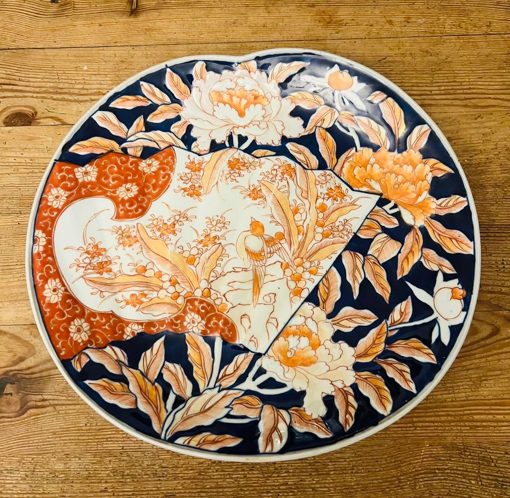 Superbe plat en porcelaine du Japon, Antiquités & Art, Enlèvement
