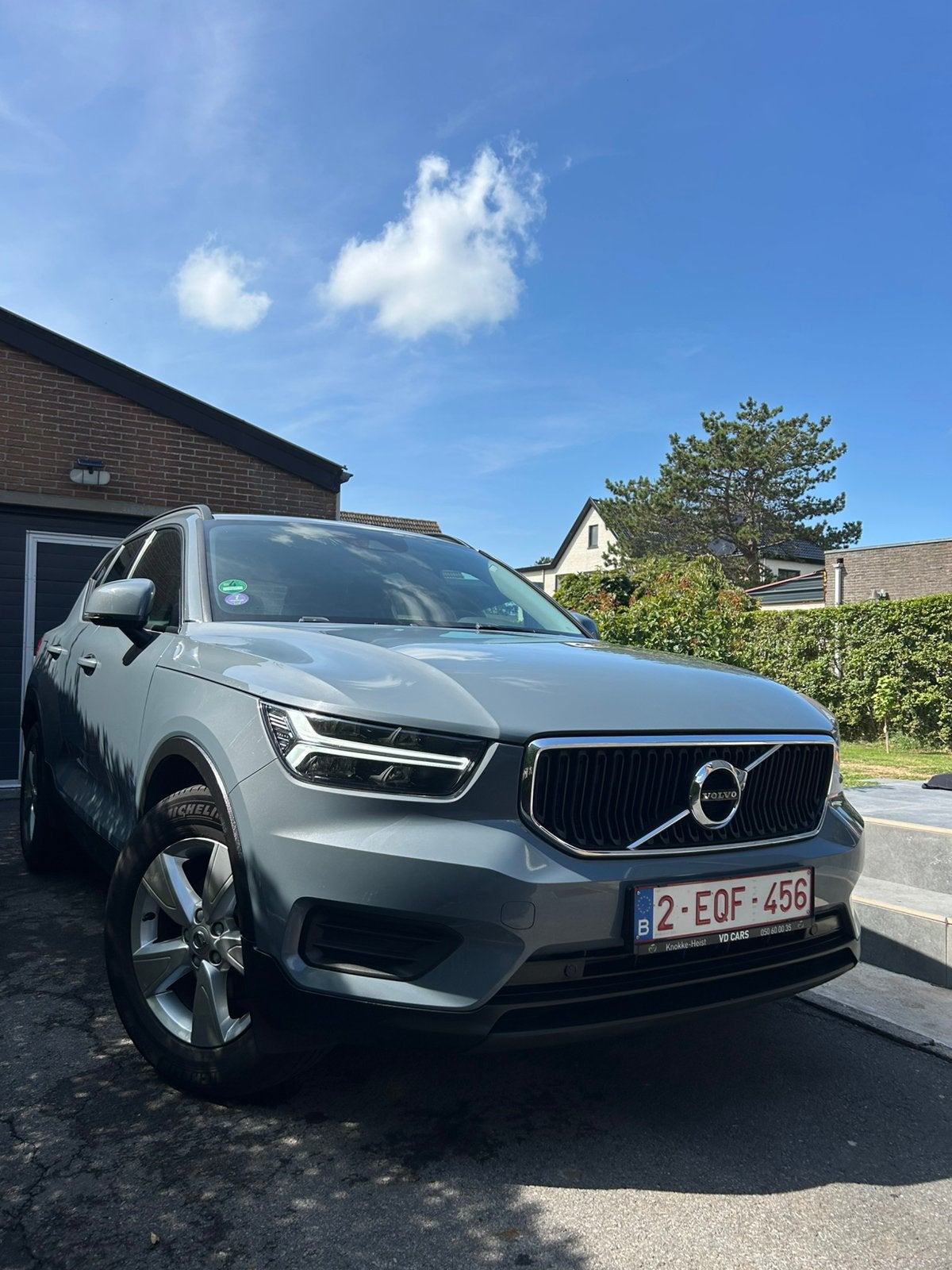 Volvo xc40, Auto's, Volvo, Stof, Blauw, Handgeschakeld, 5 deurs