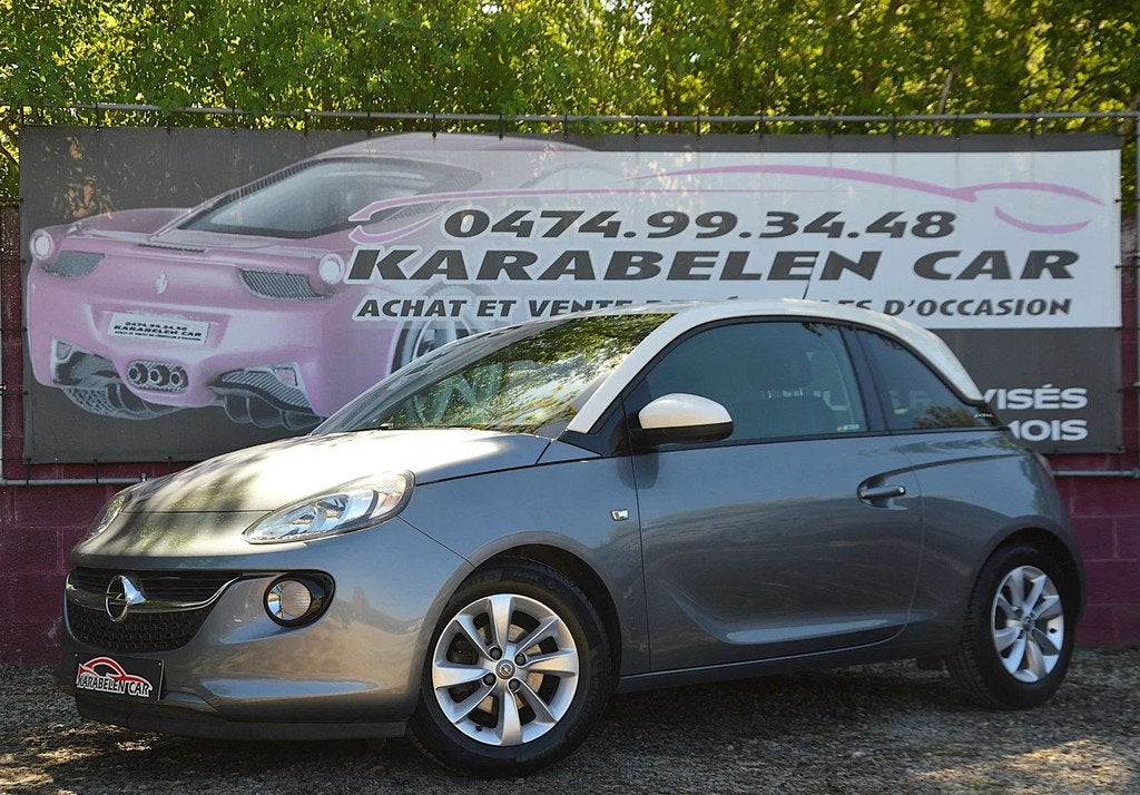 Opel ADAM 1.4i Glam BOITE AUT SENS AR CLIM CRUIS 54.353KM, Auto's, Automaat, 4 zetels, ADAM, Gebruikt