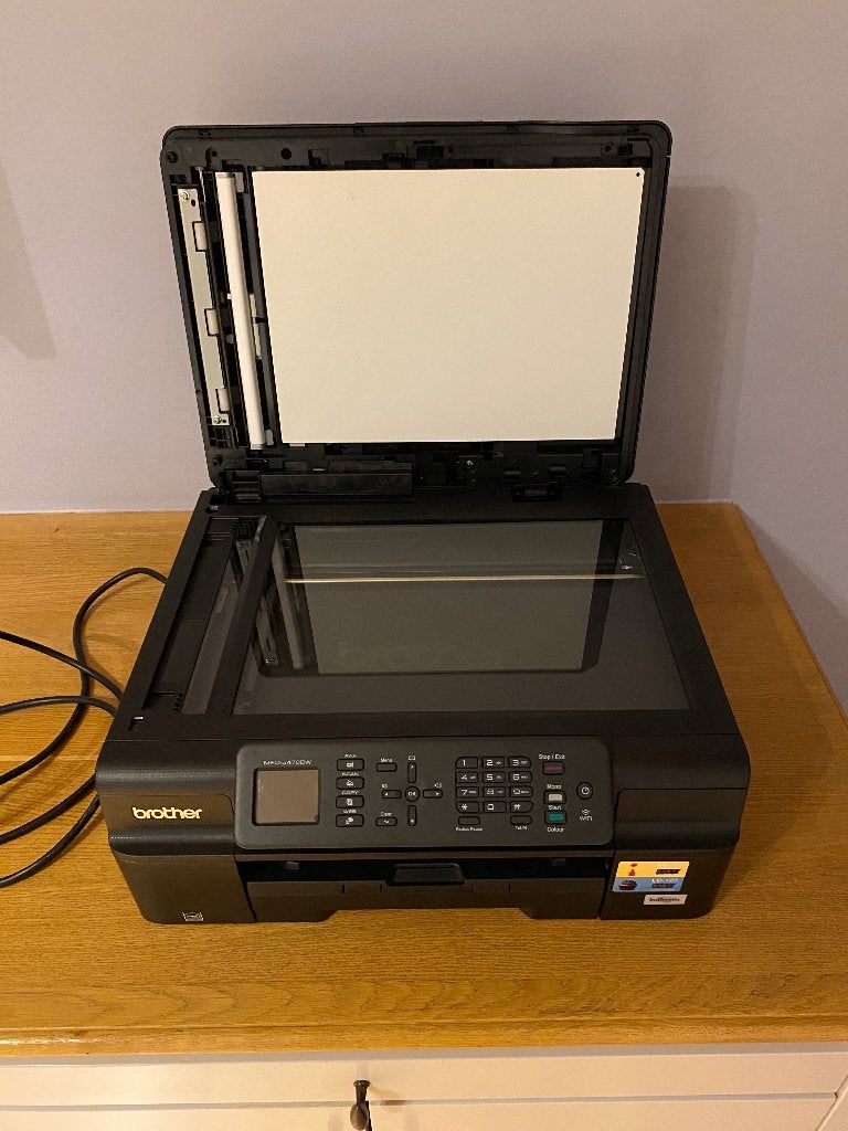 KLEURENPRINTER TE KOOP, Computers en Software, Printers, Gebruikt, Printer, Brother, Scannen