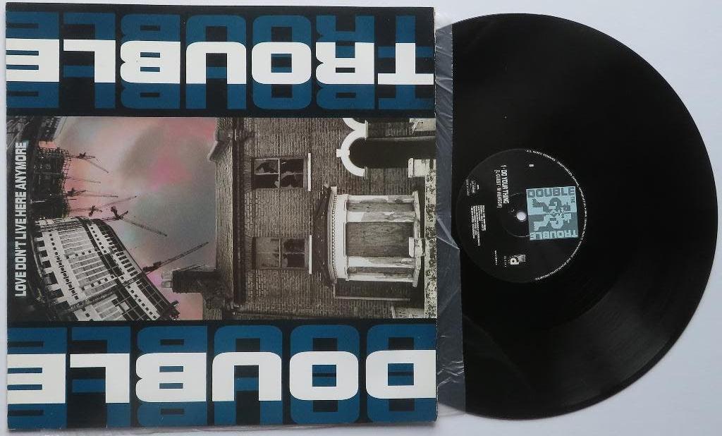 Double Trouble - Love don't live here anymore. Maxi, Cd's en Dvd's, Vinyl | Dance en House, Ophalen of Verzenden, Gebruikt, 12 inch