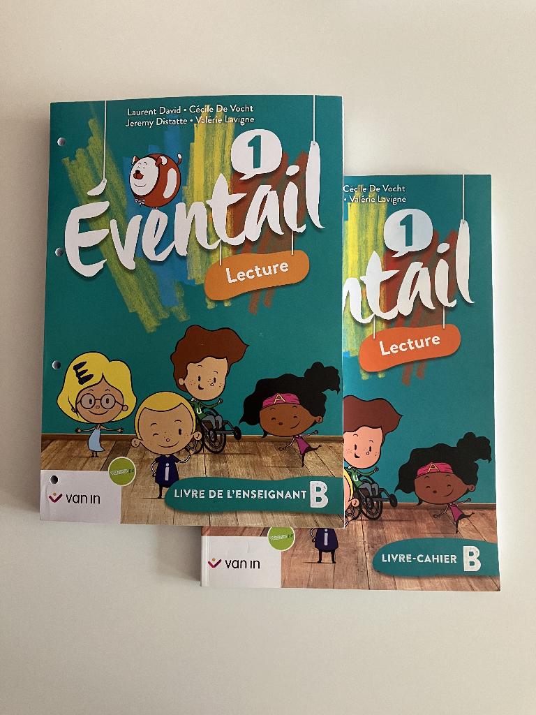 Lot Eventail lecture 1B (guide + cahier), Boeken, Ophalen of Verzenden, Nieuw
