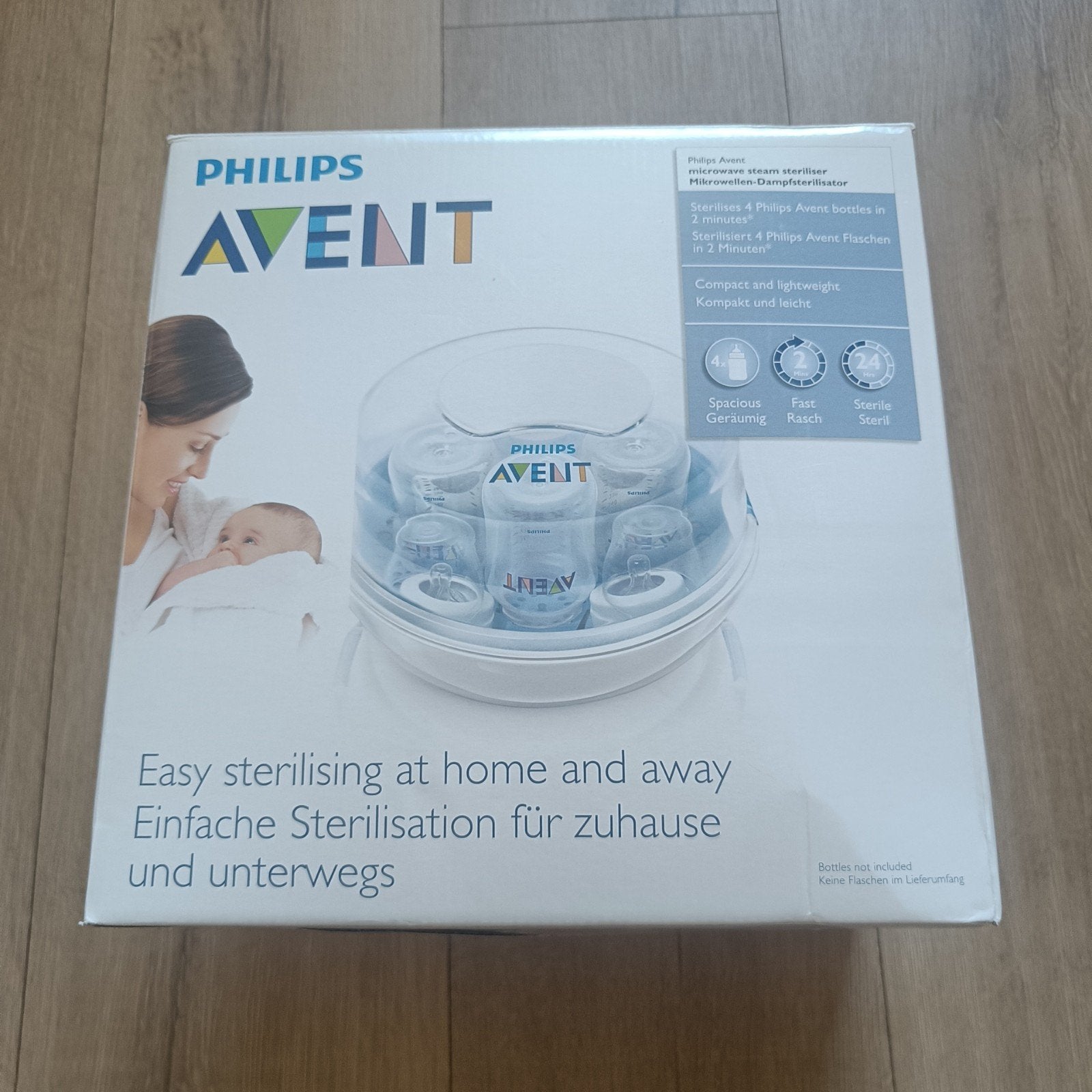Avent sterilisator microgolfoven, Kinderen en Baby's, Ophalen, Zo goed als nieuw, Sterilisator