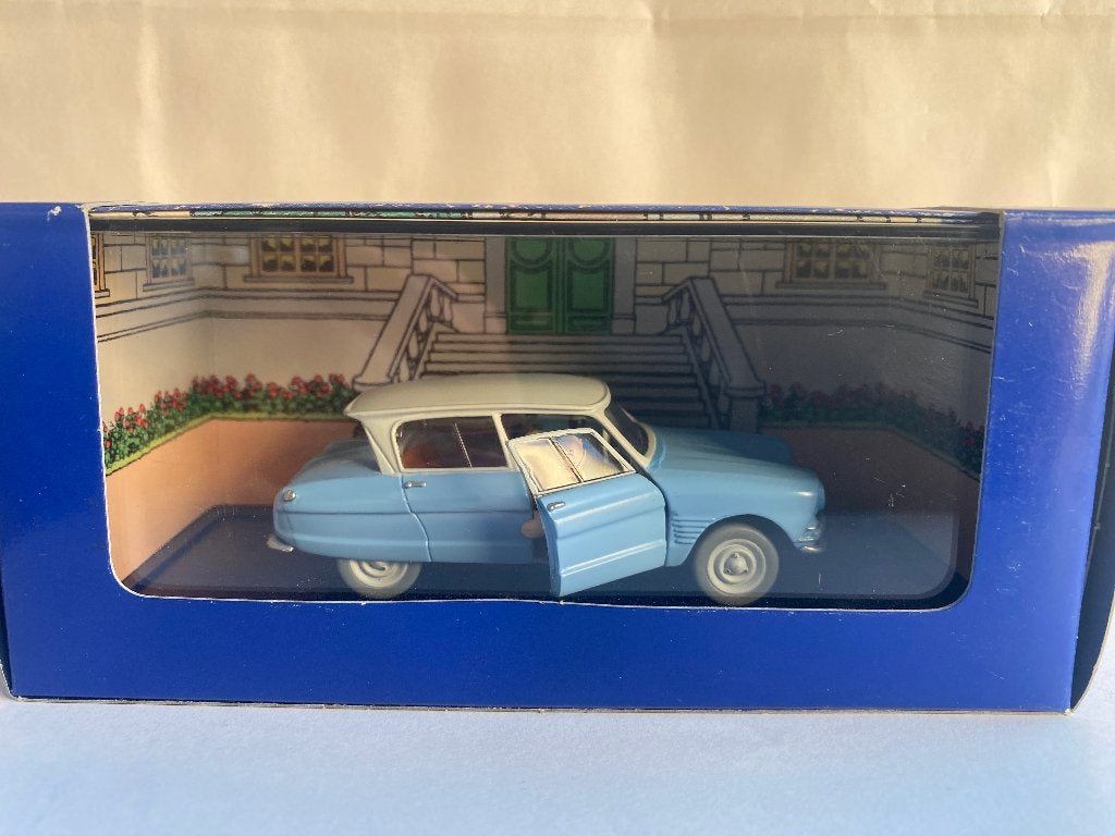 Tintin Citroën Ami 6 docteur 1:43 Atlas — certificat, Enlèvement ou Envoi, Tintin, Comme neuf, Statue ou Figurine