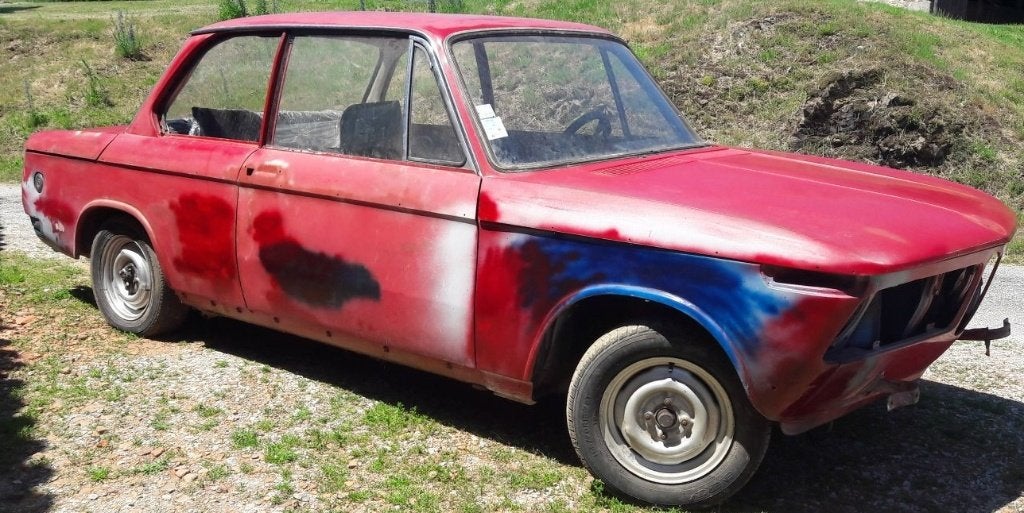BMW 1600  2 portes de 1967  type 114, Autos, Rouge, Autres modèles, 63 kW, 920 kg