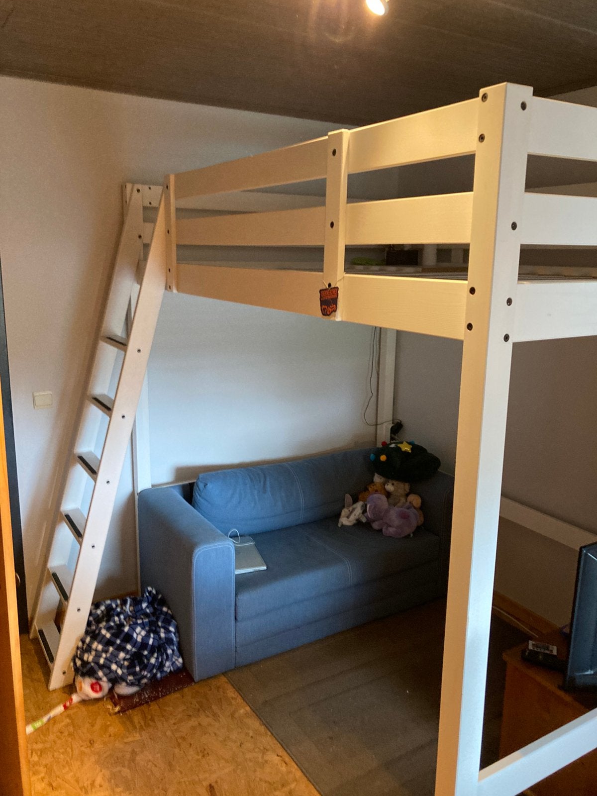 Hoogslaper twijfelaar, Ophalen, Gebruikt, Hoogslaper, 140 cm