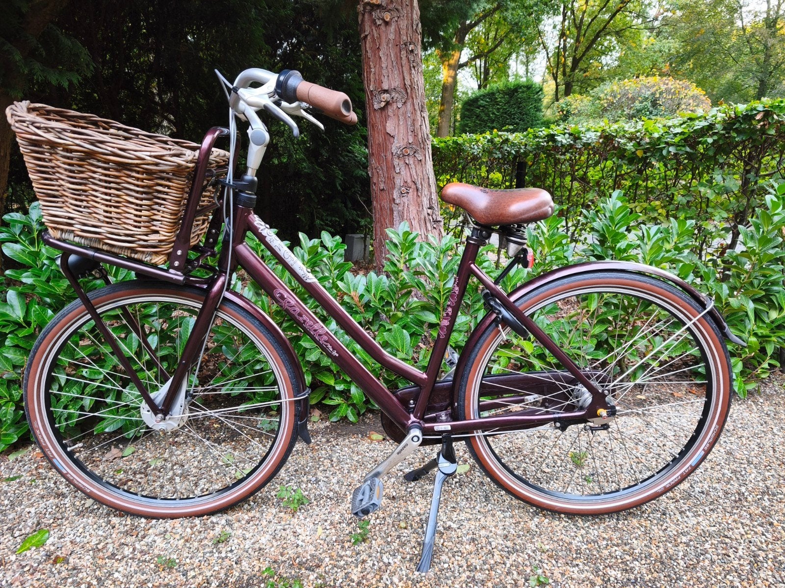 gazelle miss grace bijna nieuw, Fietsen en Brommers, Ophalen, 53 tot 56 cm, (Extra) lage instap, Zo goed als nieuw